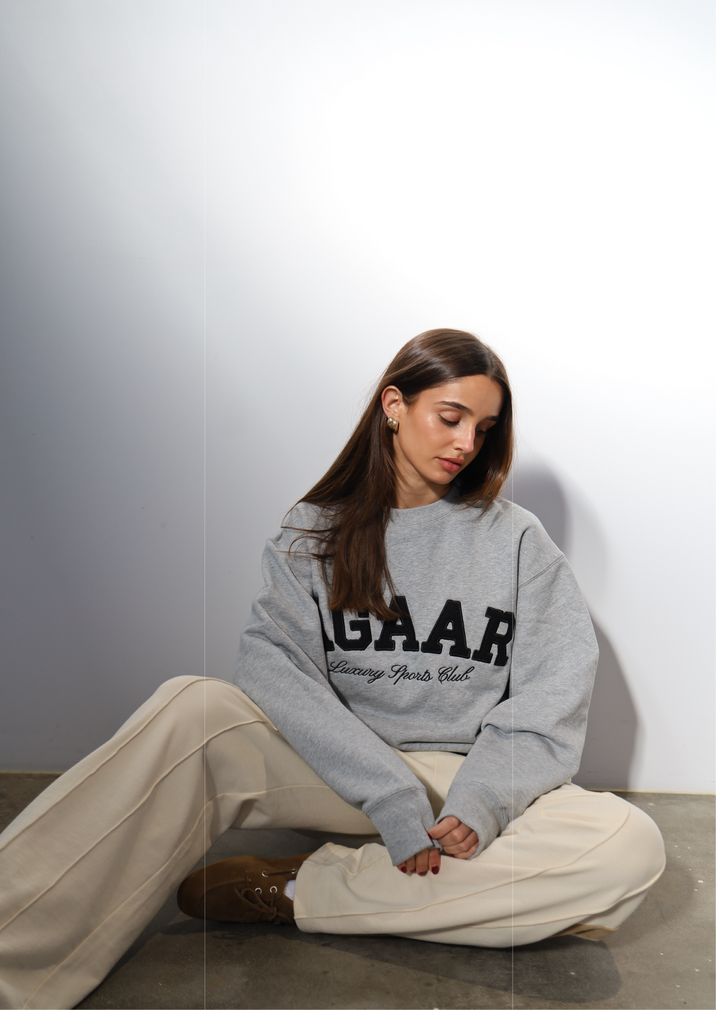 Grey Marle Crewneck