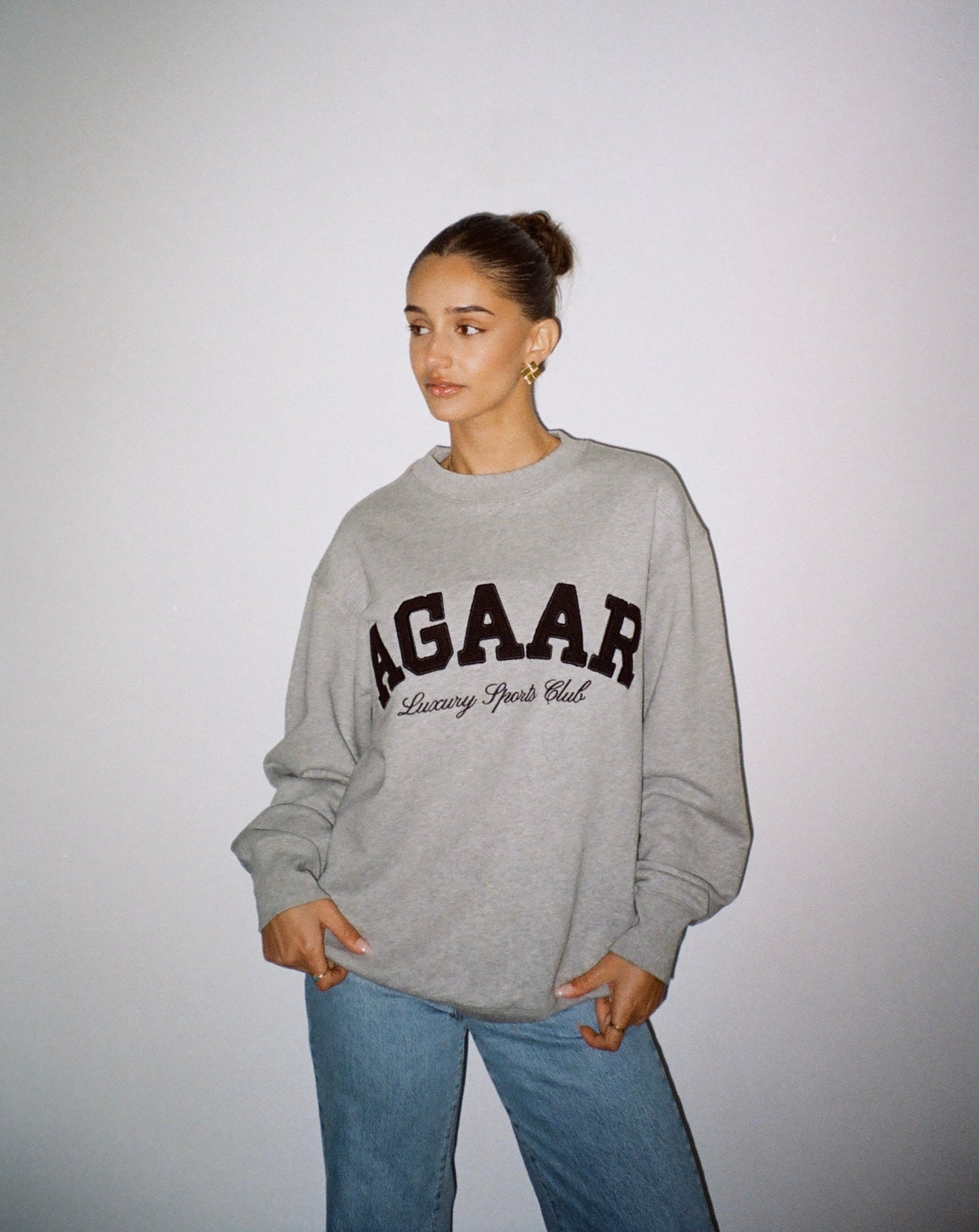 Grey Marle Crewneck