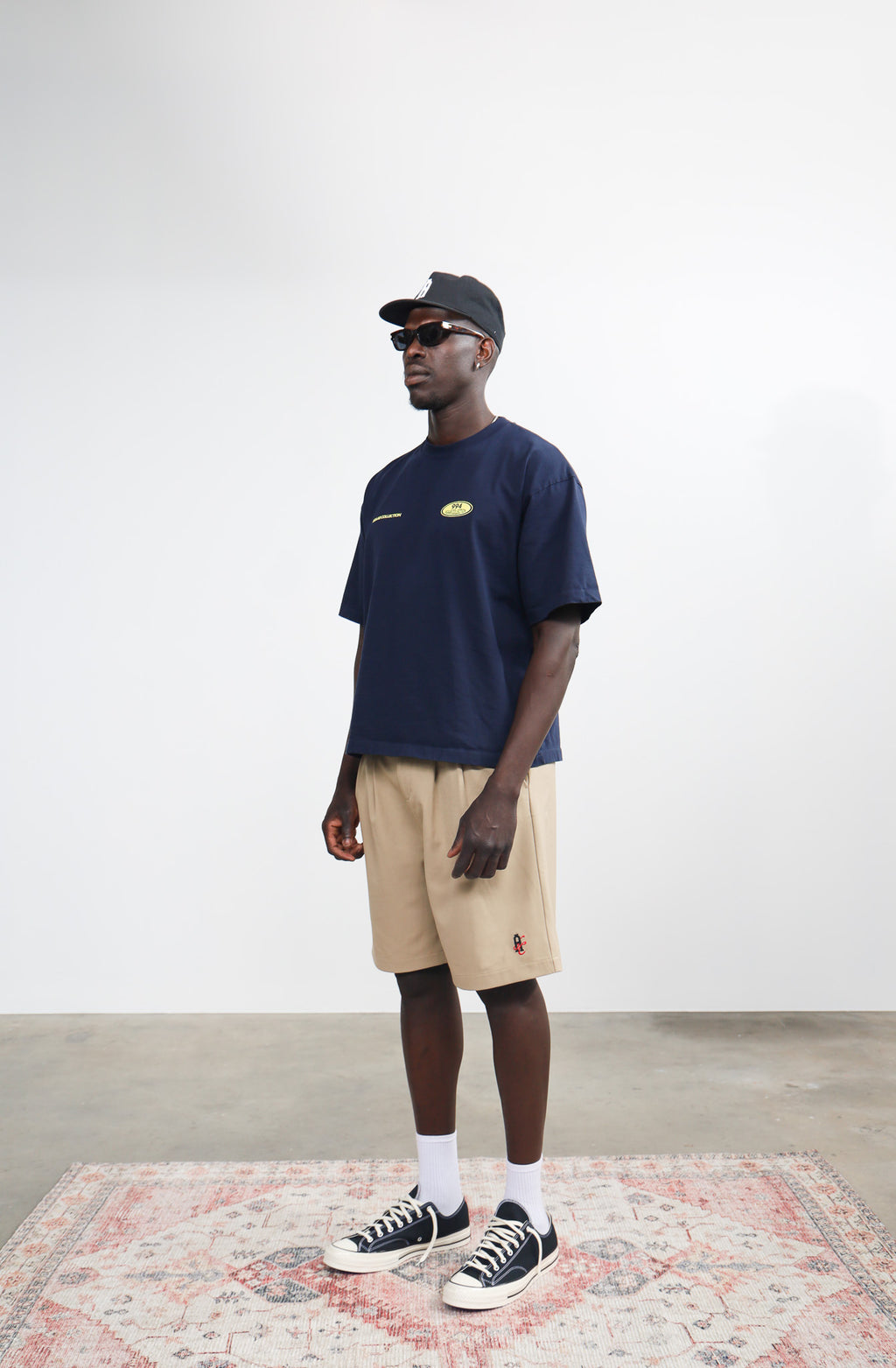 Box Tee - Navy