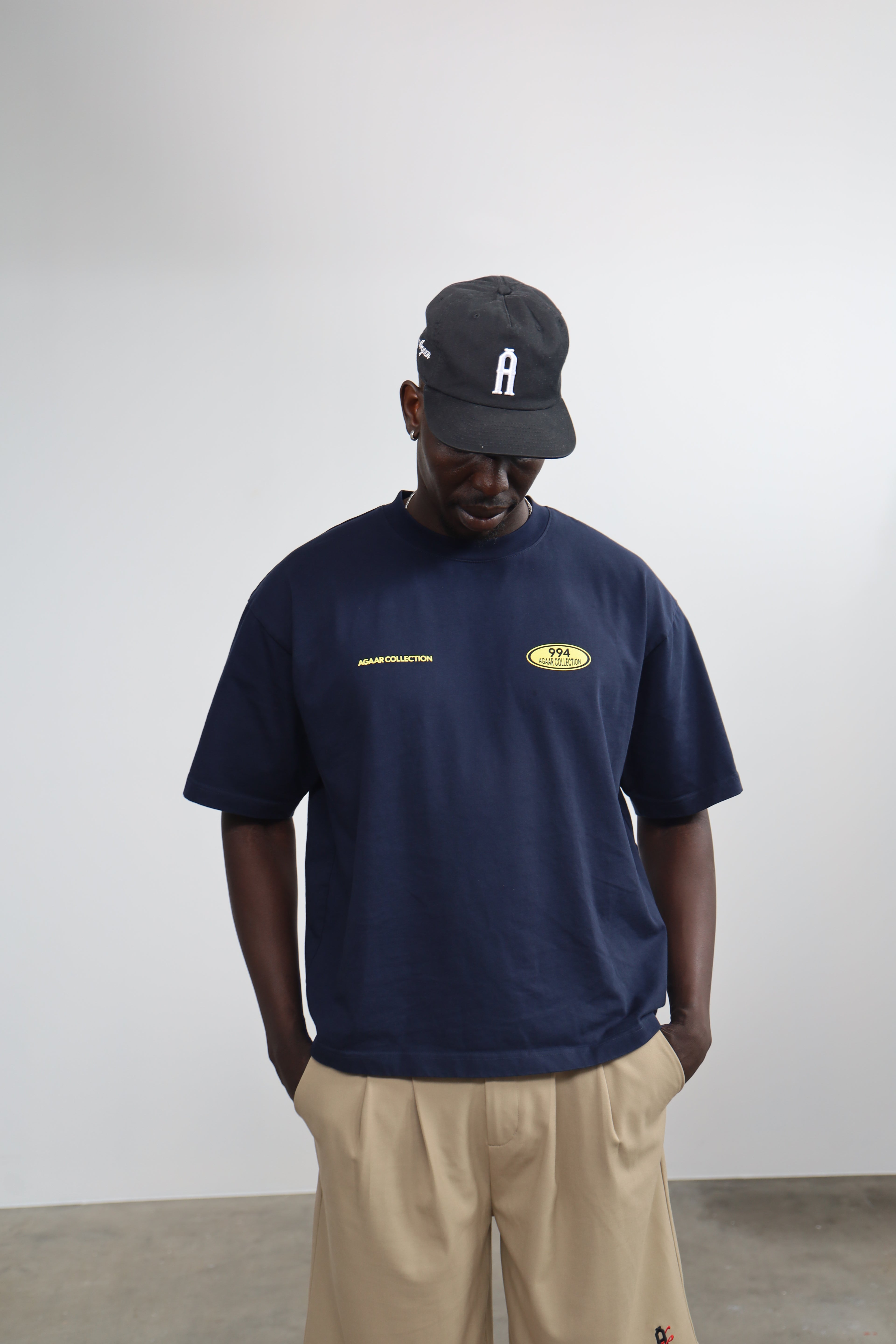 Box Tee - Navy