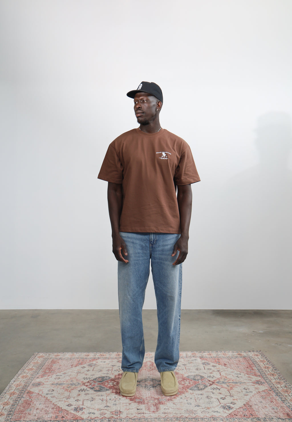 Box Tee - Brown