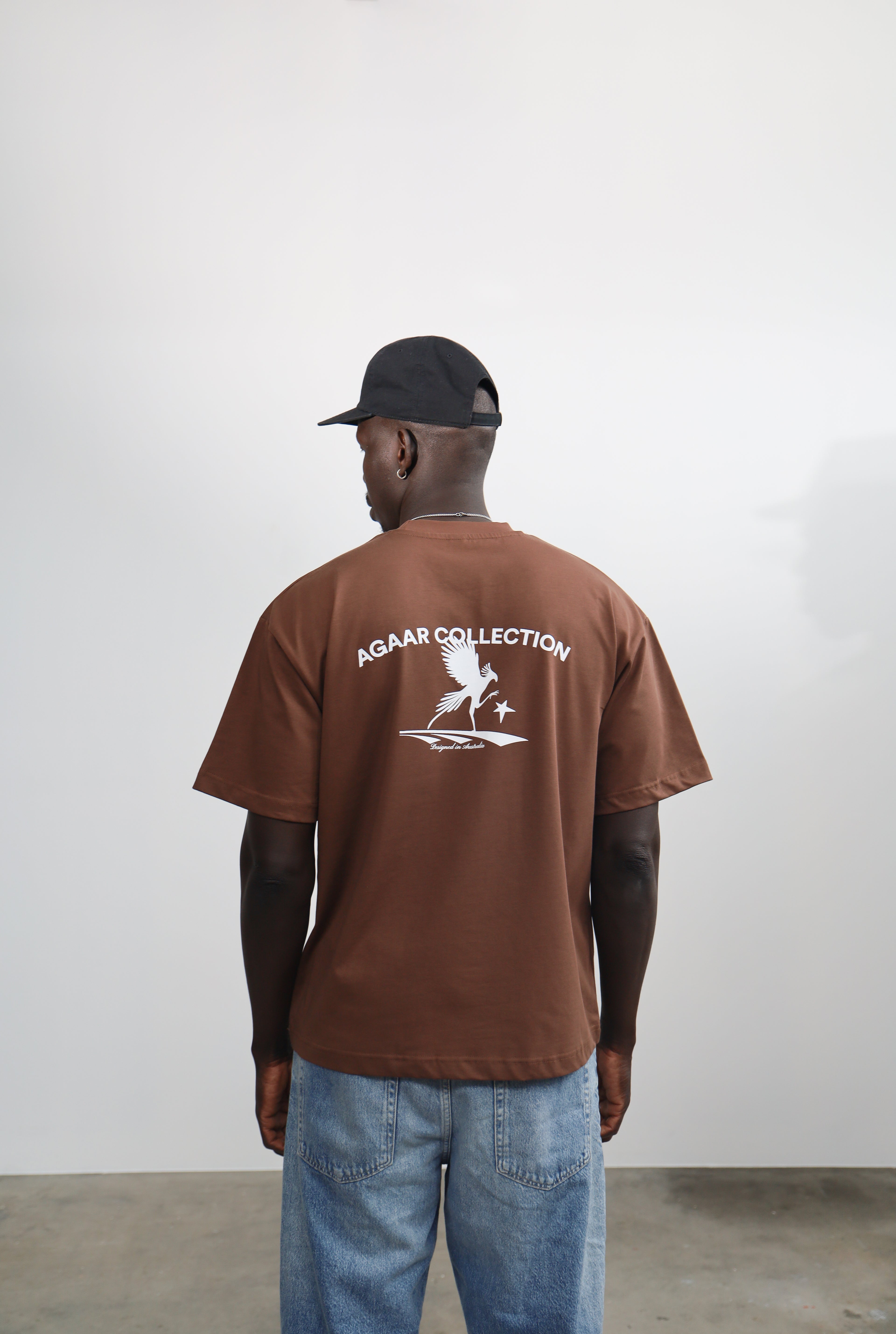 Box Tee - Brown