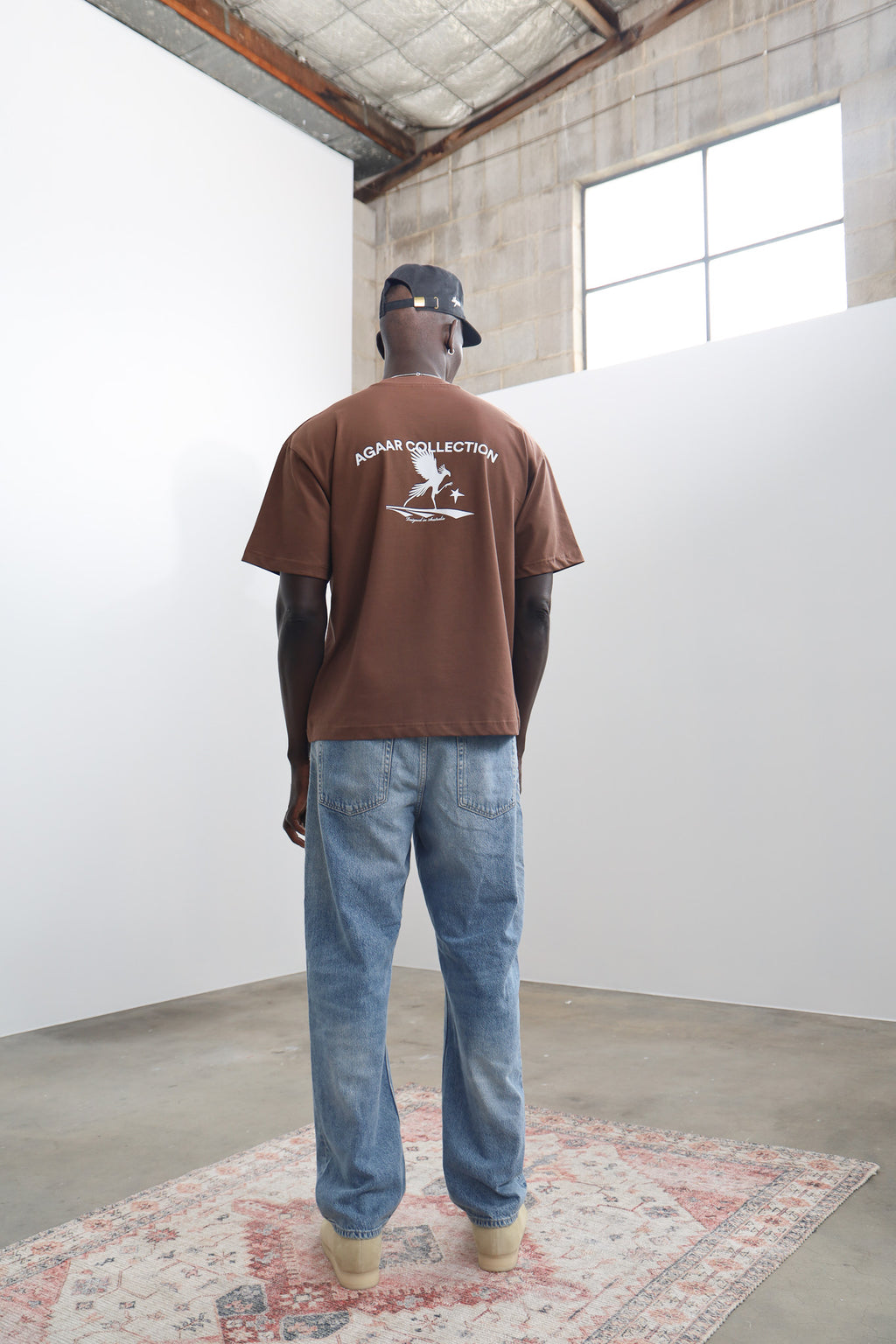 Box Tee - Brown