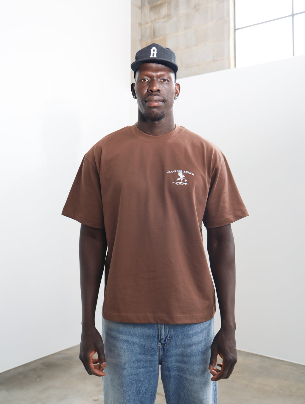 Box Tee - Brown