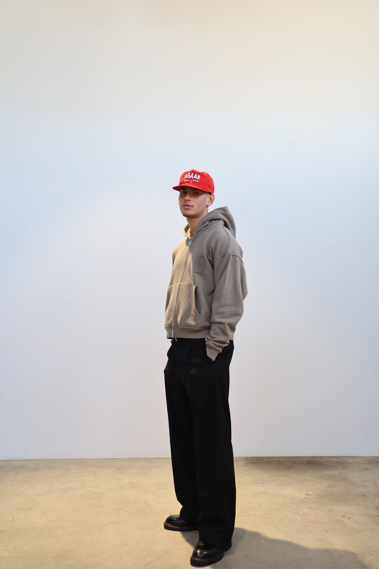 Box Zip Hoodie