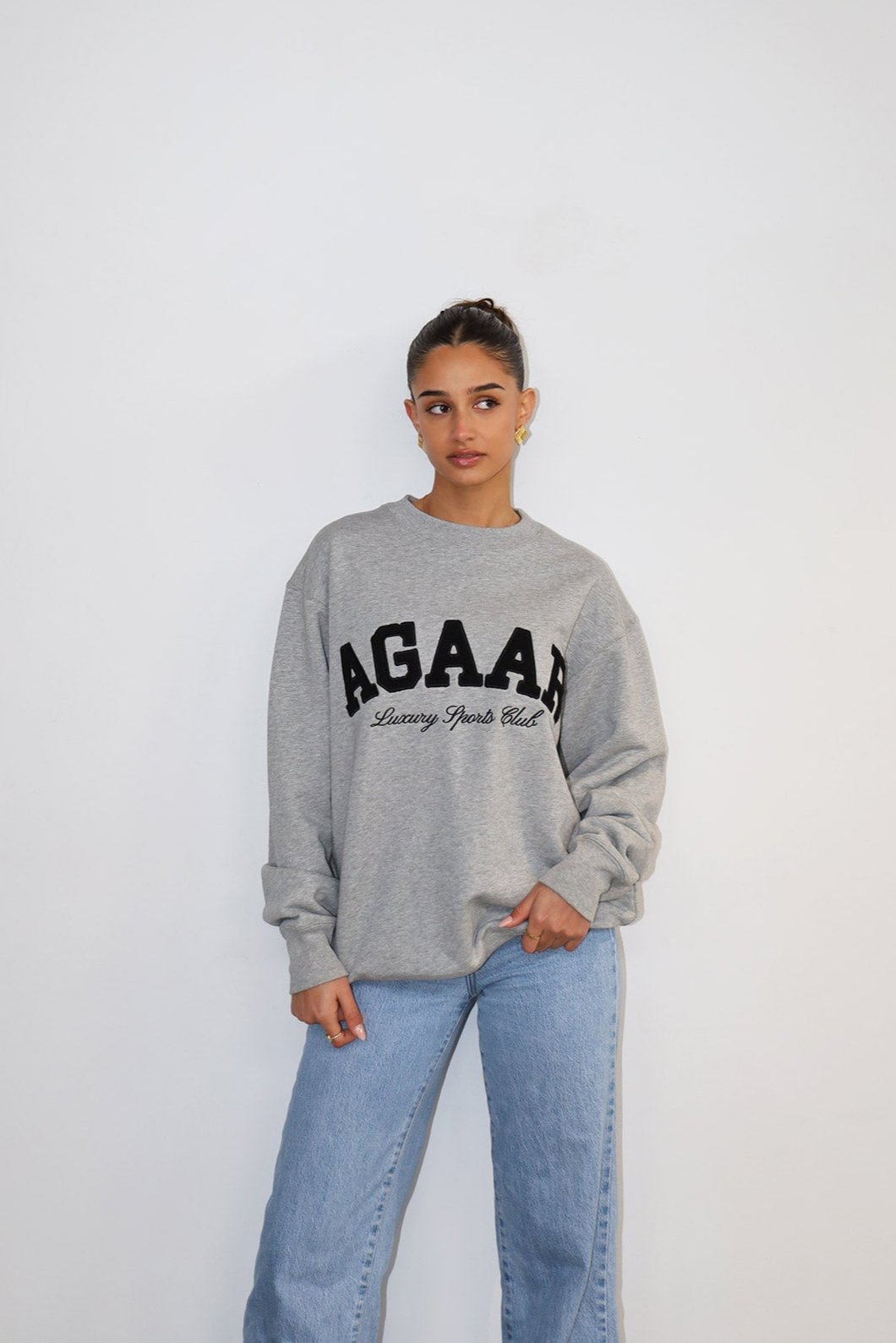 Grey Marle Crewneck